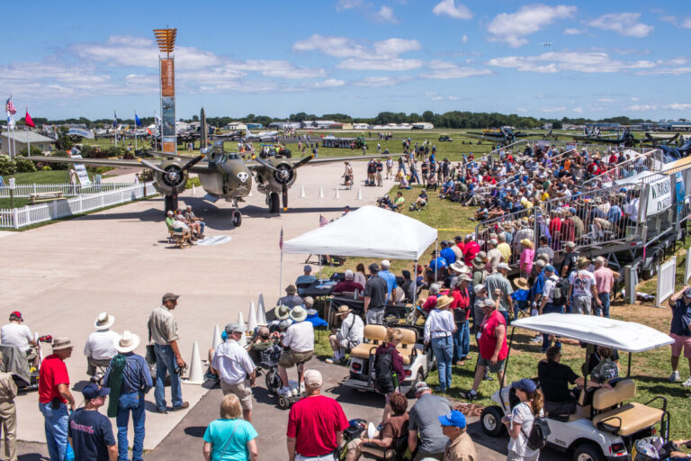 Warbirds in Review during EAA AirVenture Oshkosh 2024 Scott Sky Smith